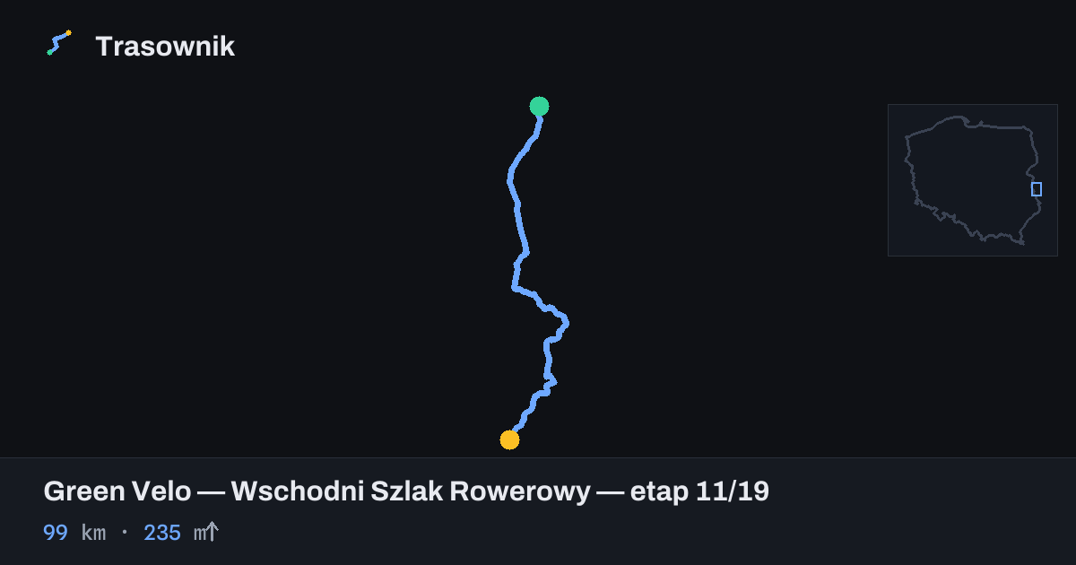 Podgląd trasy